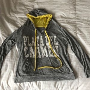 Light hooded sweater